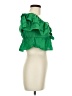 Zara Green Short Sleeve Blouse Size M - photo 4
