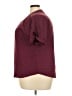 Unbranded 100% Polyester Burgundy Short Sleeve Blouse Size 3X - photo 5