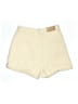 Zara Solid Ivory Khaki Shorts Size 4 - photo 2