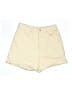 Zara Solid Ivory Khaki Shorts Size 4 - photo 1