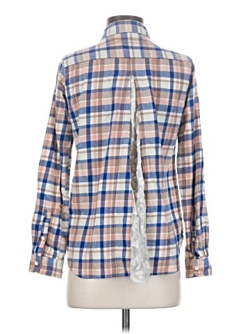 Isabella Sinclair Long Sleeve Button-Down Shirt (view 2)