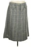 David N 100% Polyester Plaid Gray Casual Skirt Size 10 - photo 1