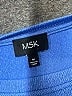 MSK Blue Casual Dress Size M - photo 7