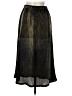 Trimmings 100% Polyester Metallic Black Casual Skirt Size M - photo 1