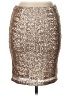 Orsay Metallic Silver Formal Skirt Size L (estimated) - photo 1