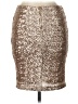 Orsay Metallic Silver Formal Skirt Size L (estimated) - photo 2
