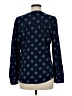 wonderly Blue Long Sleeve Blouse Size M - photo 2