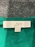 Ann Taylor LOFT 100% Polyester Green Long Sleeve Blouse Size M - photo 7