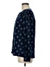 wonderly Blue Long Sleeve Blouse Size M - photo 5
