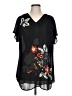 CAbi Black Short Sleeve Blouse Size L - photo 1