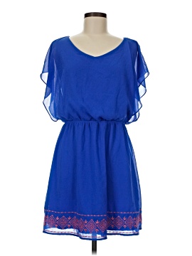 blue dress for beach O'Neill Women's Saltwater Solids Sai Maxi Cover-Up Dress in Blue Glass, Size XL main image 0