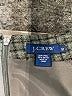 J.Crew Houndstooth Gray Formal Skirt Size 10 - photo 4