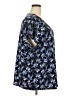 Lane Bryant Blue Short Sleeve Blouse Size 26 - 28 Plus - photo 4