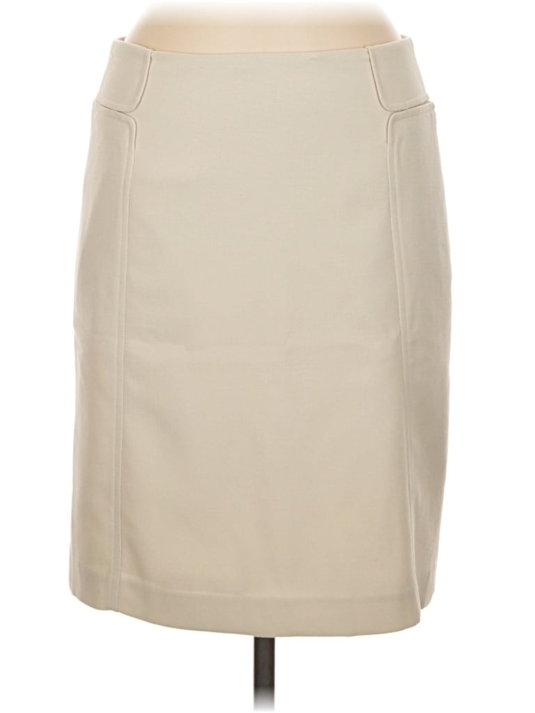 Pre-owned Banana Republic Factory Store Formal Skirt In Tan