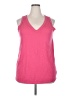 Torrid Pink Sleeveless T-Shirt Size 2X Plus (2) - photo 1