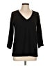 Club Monaco Black 3/4 Sleeve Top Size L - photo 1