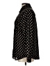 Who What Wear 100% Polyester Polka Dots Black Long Sleeve Blouse Size L - photo 5