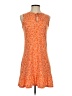 MICHAEL Michael Kors Paisley Orange Casual Dress Size XS - photo 1