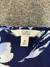 Croft & Barrow Blue 3/4 Sleeve Blouse Size M - photo 7