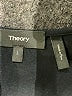 Theory Solid Black Cocktail Dress Size L - photo 7