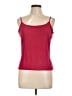 Ann Taylor Solid Red Tank Top Size L - photo 1