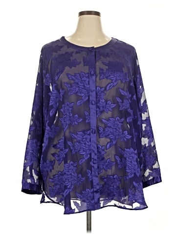Solange 3/4 Sleeve Blouse (view 1)