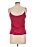 Ann Taylor Solid Red Tank Top Size L - photo 2
