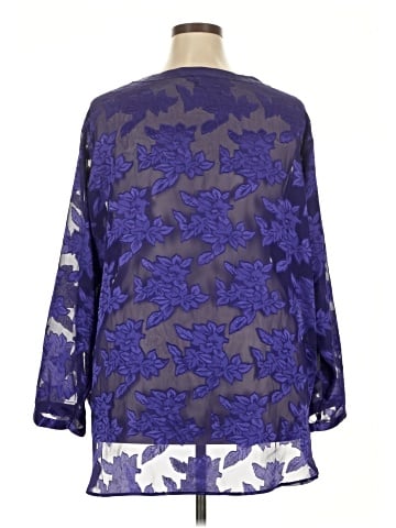 Solange 3/4 Sleeve Blouse (view 2)