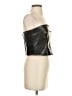 Helsa 100% Polyurethane Black Sleeveless Top Size S - photo 4