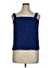 R&M Richards 100% Polyester Blue Sleeveless Blouse Size 14 (petite) - photo 1