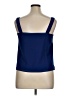 R&M Richards 100% Polyester Blue Sleeveless Blouse Size 14 (petite) - photo 2