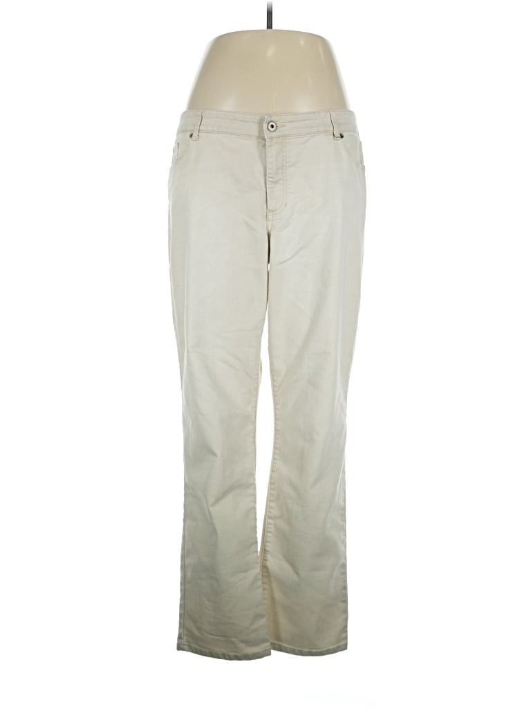 Pre-owned Chico's Jeans In Tan