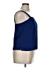 R&M Richards 100% Polyester Blue Sleeveless Blouse Size 14 (petite) - photo 4