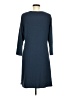 Cable & Gauge Solid Blue Casual Dress Size L - photo 2