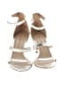 Tamara Mellon Metallic Silver Sandals Size EU 36 1/2 - photo 2