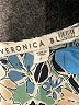 Veronica Beard 100% Silk Paisley Blue Casual Dress Size 8 - photo 7