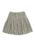 Tween Diva Checkered-gingham Tan Skirt Size 8 - photo 1
