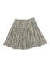 Tween Diva Checkered-gingham Tan Skirt Size 8 - photo 2
