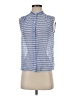 J.Crew Blue Sleeveless Blouse Size 0 - photo 1