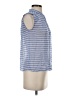 J.Crew Blue Sleeveless Blouse Size 0 - photo 4