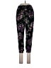 Volcom 100% Viscose Floral Black Casual Pants Size 10 - photo 1