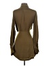 MIOU MUSE 100% Polyester Brown Casual Dress Size S - photo 2