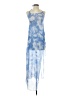 Unbranded Tie-dye Blue Cocktail Dress Size S - photo 1