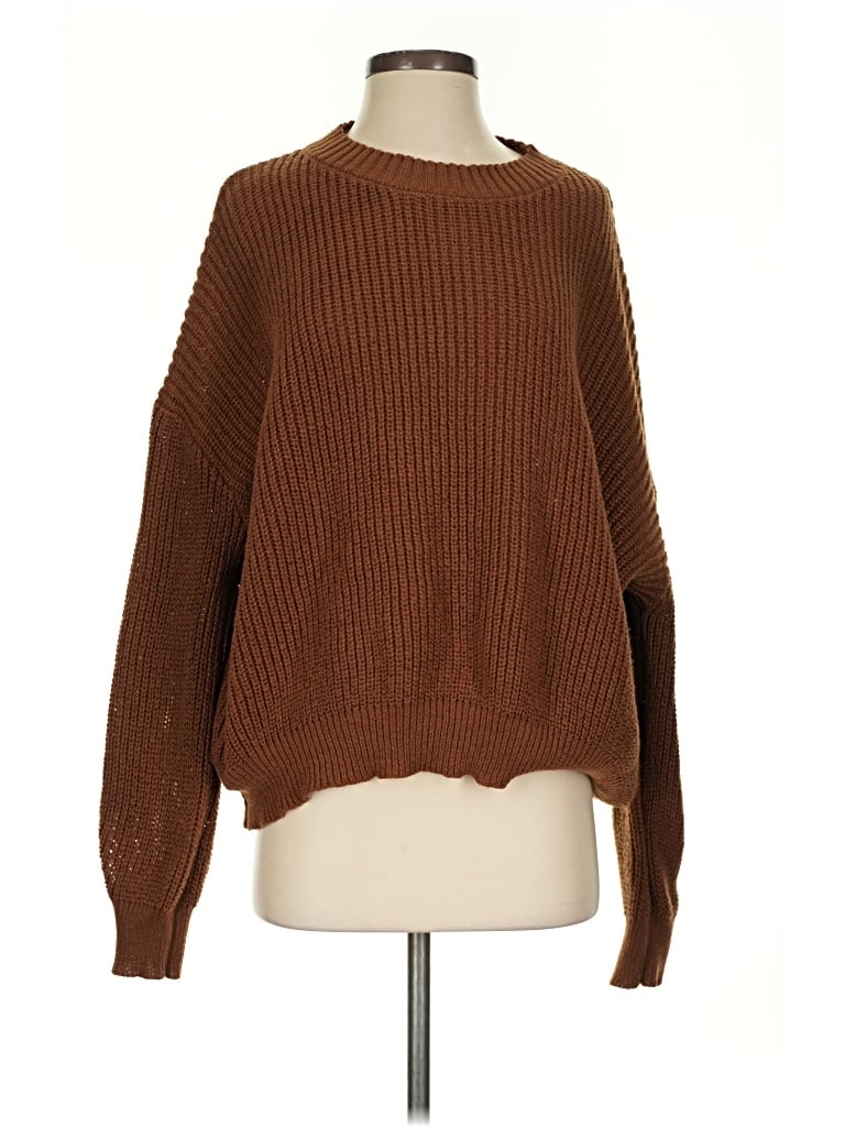 Pre-owned Dazy Pullover Sweater In Brown