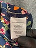 Design Lab Lord & Taylor 100% Polyester Floral Blue Jumpsuit Size XS - photo 5