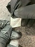 Parker 100% Silk Solid Black Jumpsuit Size S - photo 5