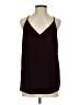 Ann Taylor LOFT 100% Polyester Burgundy Sleeveless Blouse Size S - photo 1
