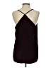 Ann Taylor LOFT 100% Polyester Burgundy Sleeveless Blouse Size S - photo 2