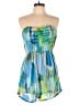 Hype 100% Polyester Color Block Blue Romper Size M - photo 1
