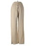 Unbranded 100% Polyester Chevron-herringbone Ivory Casual Pants Size M - photo 1
